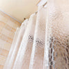 Bathroom Clear Curtain Extra Long Eco-Friendly Washable Shower Curtain 180x180cm