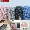 Bulky Arm Crocheting Knitting Wool Chunky Wool Yarn Super Soft Roving DIY 520g