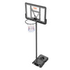 44" Basketball Hoop Adjustable Height Backboard System for Outdoor Indoor