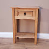 Corona Console Table 1 Drawer Mexican Solid Pine Hallway