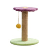 Cat Scratching Post Pet Kitten Activity Center Climbing Tree with Hanging Ball