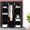 67" Clothes Organizer Fabric Wardrobe Storage Organizer 10 Shelves Water-Proof