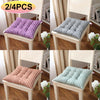 2/4x Square Thick Cushions Chair Seat Pad TIE ON Dining Bed Room Garden Kitchen