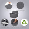 1/2/3 Large Seater Jacquard Sofa Cover Couch Slipcover Stretch Elastic Protector