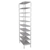 2/4/6/8/10 TIER SHOE STORAGE RACK ORGANISER CABINET SHELF F/ 6/12/18/24/30 PAIRS