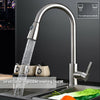 Kitchen Taps 360° Swivel Pull Out Spray Head Mixer Basin Sink Tap Chrome Faucet