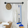 Kitchen Utensil Hanging Rail Rack Wall Mounted Organiser Stainless Steel Holder