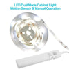 Motion Sensor PIR LED Light Bar Active Battery Kitchen NightLight Under bed UK