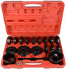 23pc Wheel Bearing Removal set Installation Tool Kit Front Universal press pull