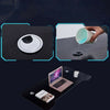 Gaming Table LED Black Computer Racing Desk RGB with Cup Holder Headphone Hook