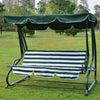 Replacement Canopy For Swing Seat 3 Seater Sizes Garden Hammock Cover Black UK