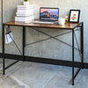 Folding Computer Desk Office Desk Wooden Foldable Study Table Laptop Home Office