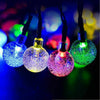 100LED SOLAR POWERED RETRO BULB STRING LIGHTS&GARDEN OUTDOOR FAIRY SUMMER LAMP