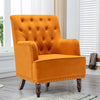 Chesterfield High Back Chair Button Tufted Armchair Fireside Sofa Seat Lounge