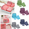 6PCS Luggage Organiser Suitcase Waterproof Storage Bags Packing Travel Cubes UK