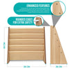 Wooden Bookcase Children Kids Book Shelf Rack Storage Bookshelf Tidy Organizer