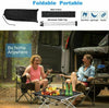 FOLDING CAMPING TABLE LIGHTWEIGHT PORTABLE OUTDOOR ALUMINIUM FRAME WITH BAG UK