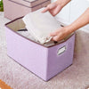 Foldable Fabric Storage Box with lid Drawer Toys/Books/Clothes Shelving Organise