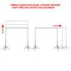 Photography Studio Background Support Stand White Screen Backdrop Photo Kit Bag