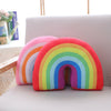 Soft Creative Stuffed Toy Back Cushion Plush Dolls Rainbow Shaped Sofa Pillow UK