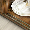 Vintage Industrial Cupboard Console Table Slim Hallway Cabinet Unit Sideboard
