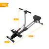 Foldable Rowing Machine Rower Hydraulic Resistance Cardio Fitness Gym Workout #