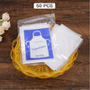 100 X Disposable Waterproof Apron Gown Polythene Adult Plastic Aprons Kitchen UK