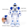 New Intelligent Robot RC Remote Control Smart Action Music Kids Toy Gift Blue UK