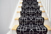 New Grey Trellis Long Hallway Stairs Runner Non Slip Kitchen Washable Mat Rug UK