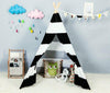 165cm Height Canvas Child Kids Indian Tent Teepee Wigwam Play House  Gift