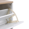 Shoe Cabinet Narrow Hallway Shoes Footwear Storage Cupboard Pull-Down Drawers