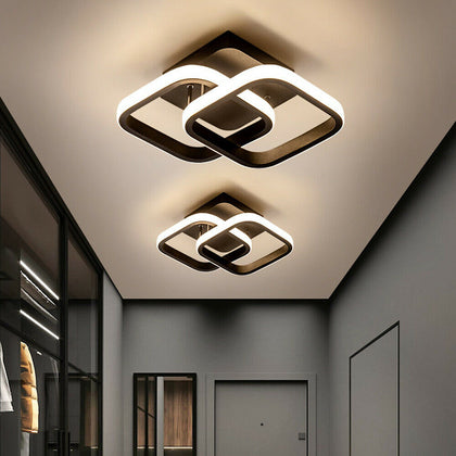 LED Panel Ceiling Down Light Kitchen Bathroom Living Cool / Warm White Dimmable