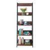 Abbey Rustic Industrial Retro Ladder Bookcase Desk Shelving Shelf Unit 4 Tier