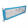 Kids Bed Guard Toddler Safety Children Bedguard Folding Metal Rail 180cm Blue UK
