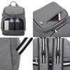 Baby Diaper Nappy Mummy Changing bag Backpack Set Multi-Function Hospital Bag U