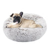 Pet Dog Cat Bed M/L/XXL/3XL/4XL-sized Luxury Shag Warm and Fluffy Donut Cushions