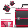 Large Womens Vanity Case Beauty Box Make up Cosmetic Nail Tech Storage Travel