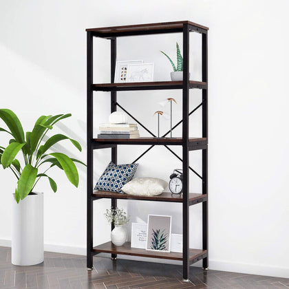 Vintage Bookcase Book shelf Shelving Display Unit Rack Storage Shelves Cabinet