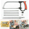 Magic Hacksaws Hand Saws Cutting Metal Wood Glass Plastic + Replacement Blades