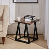 Modern Coffee Snacks Table Wooden Top Sofa Side End Tables Lamp Desk Living Room