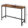 Console Table Hallway Table Adjustable Support Bar Entryway Sofa Table
