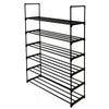 6 Tiers Shoe Rack Shoe Tower Shelf Storage Organiser For Bedroom, Entryway, Hall