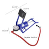Foldable Single Barrel Cylinder Air Inflator Foot Pump Car Van Bicycle Bike Tyre