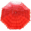Hawaiian Parasol Beach Garden Patio Sunshade Sun Umbrella Outdoor Tilting Red