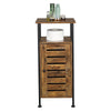 Storage Cabinet, Standing Cabinet, Industrial Floor and Side Cabinet with Shelf