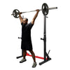 Heavy Duty Fitness Power Racks Holder Press Barbell Weight Stand Adjustable