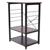 3 Tier Trolley Cart Kitchen Storage Rack Holder Shelf Organiser Oven Stander