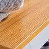 Grey Langdale Shoe Bench Cabinet 2 Shelves Hallway Rack Storage Cupboard