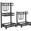 2-3 Tiers Kitchen Spice Rack Kitchen Storage Organizer Bottle Stand Shelf Holder