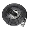 10m BLACK FLEXIBLE PLASTIC GARDEN LAWN GRASS EDGING PLANT BORDER PATHWAYS